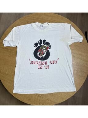 Theodore High School Class of 1991 "Busting Out In '91" Seniors Shirt Size Large